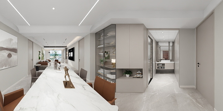 云鼎装饰高端设计王奇-云璟台2-1-302-装修设计方案