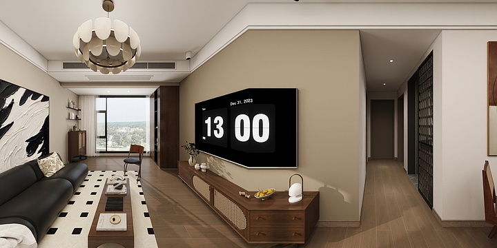 空间设计张黎-中南春溪集-装修设计方案