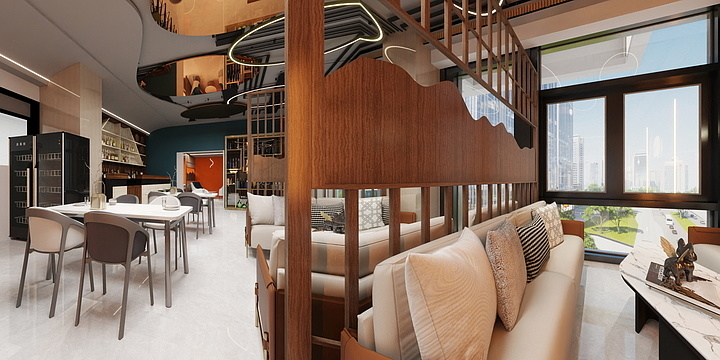 金昌269-武威烤肉店-装修设计方案