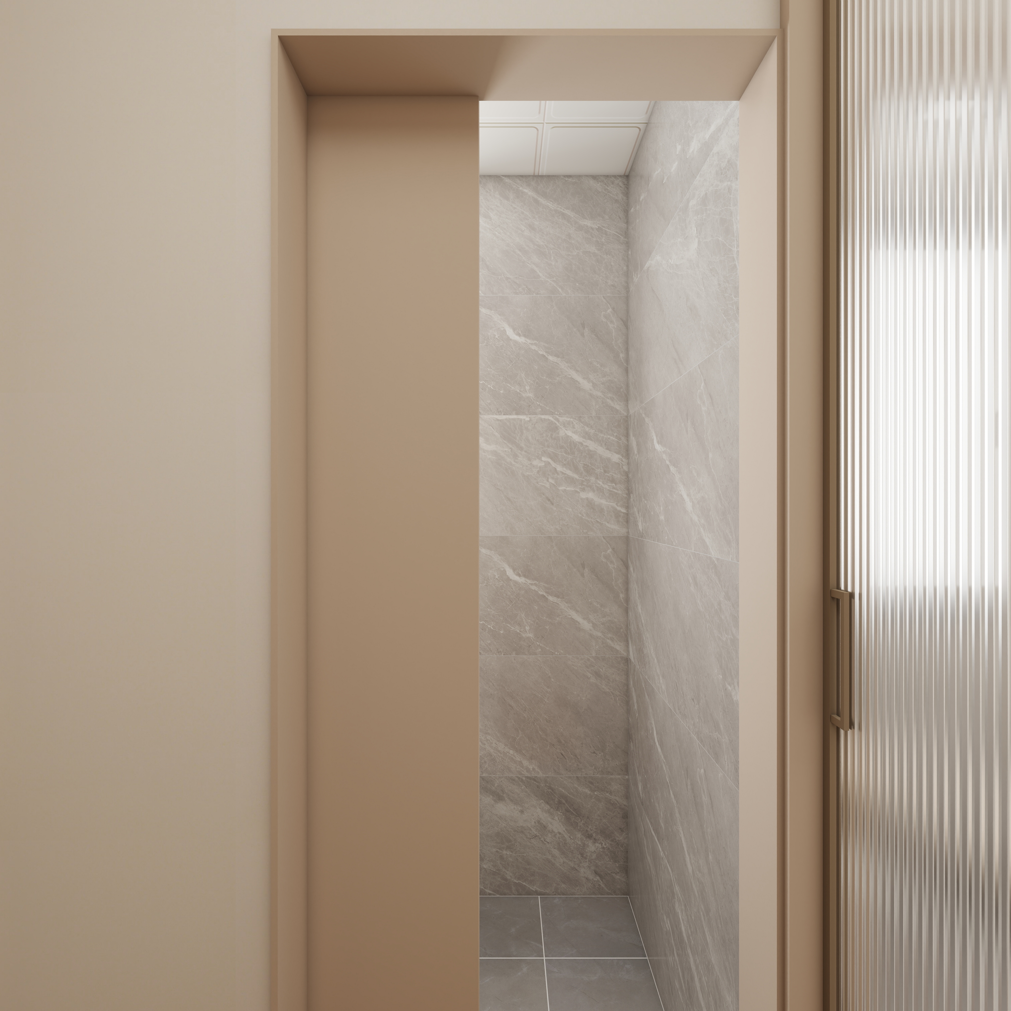 壹诺设计工作室-日式风一层储物间装修效果图第1张