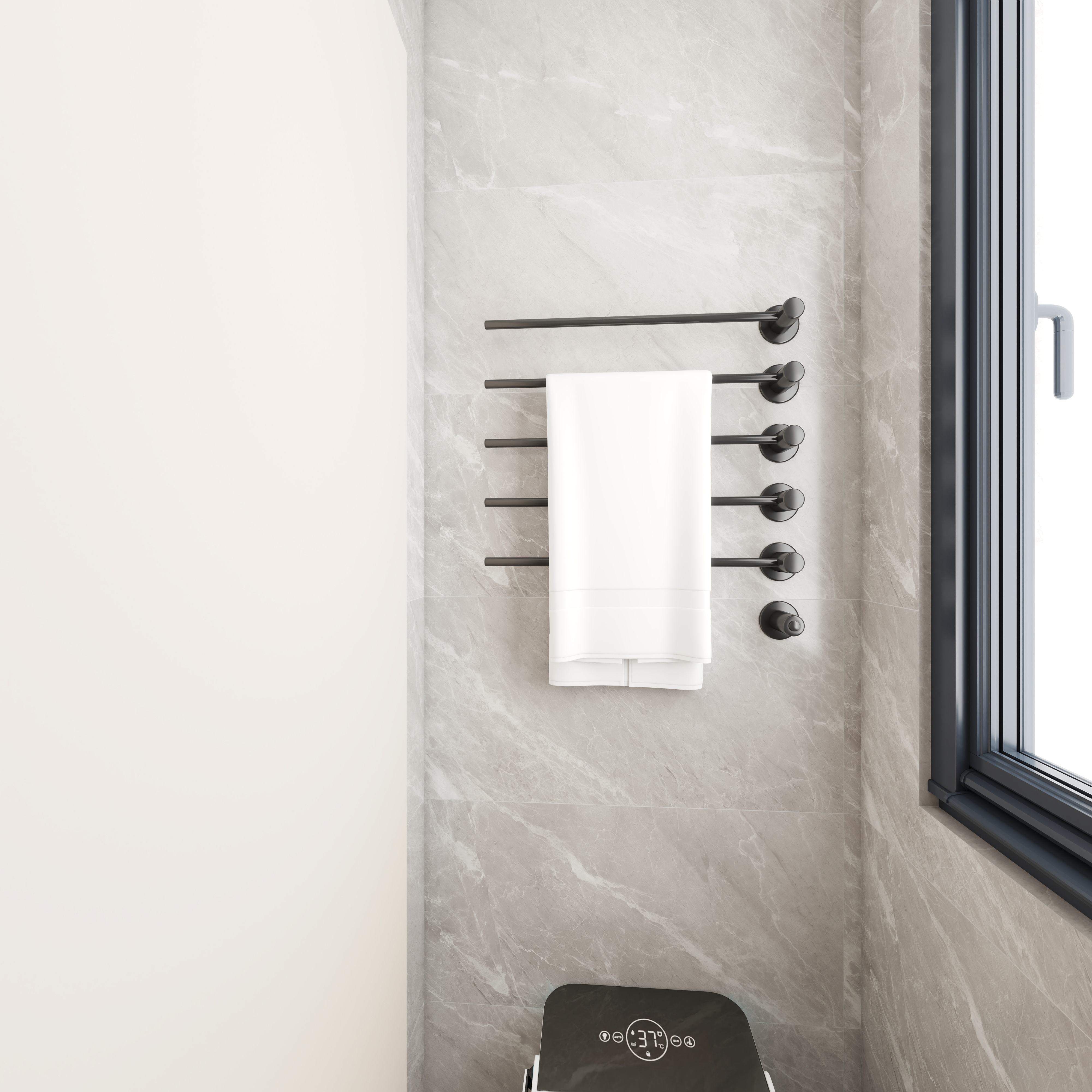 壹诺设计工作室-日式风一层卫生间装修效果图第1张