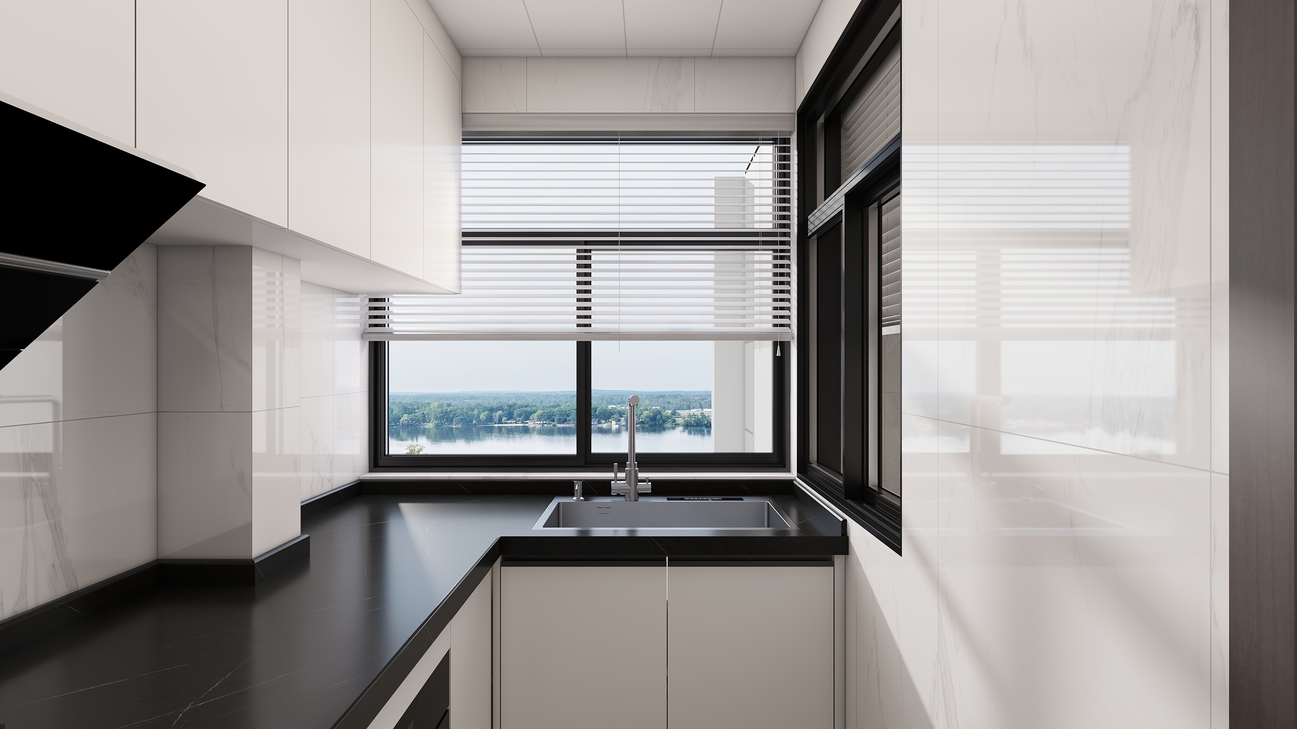 设计师阿燕-新中式易生水岸花山95㎡ 装修效果图