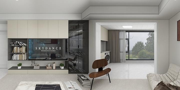 程天不睡觉-博望·风荷园117㎡丨现代简约-装修设计方案