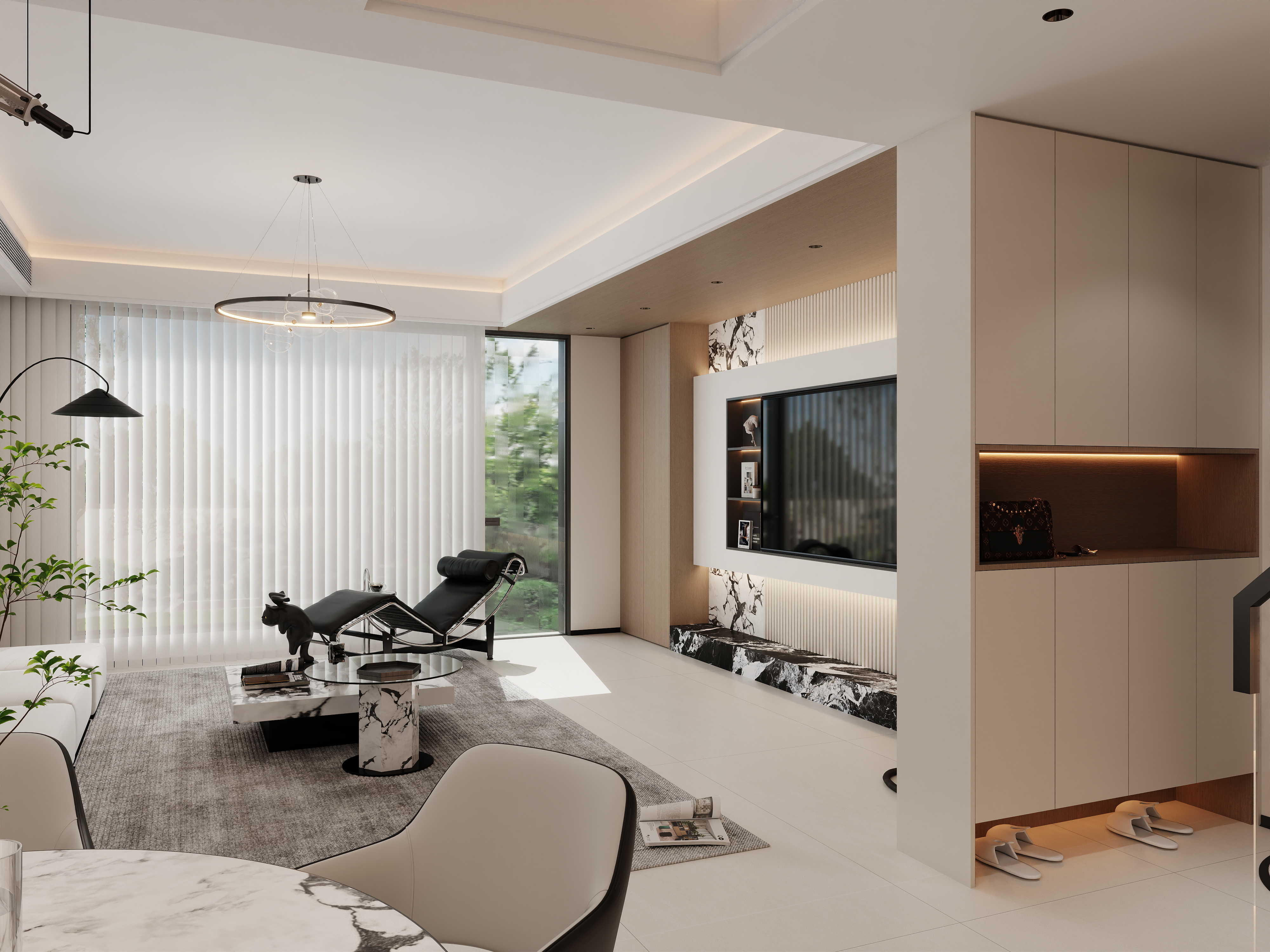 LiaoCao丨VISION-现代简约独栋别墅-装修设计方案