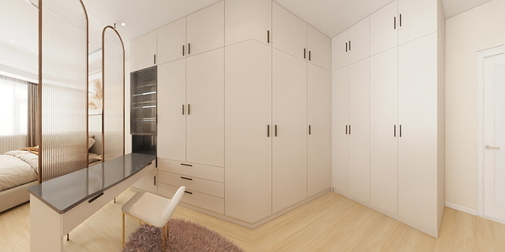 杰杰_-奶油风-装修设计方案