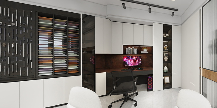 胡艳清-王总展厅-装修设计方案