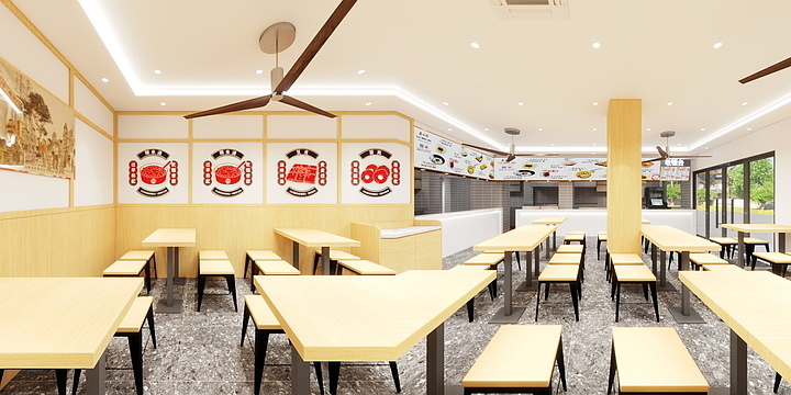 全案设计middot王工-蔡明纬新州店-装修设计方案