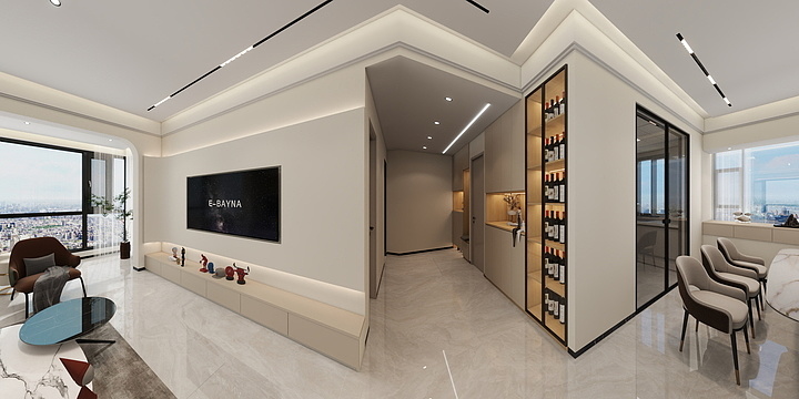 铭宅装饰有限公司-天祥公馆-装修设计方案