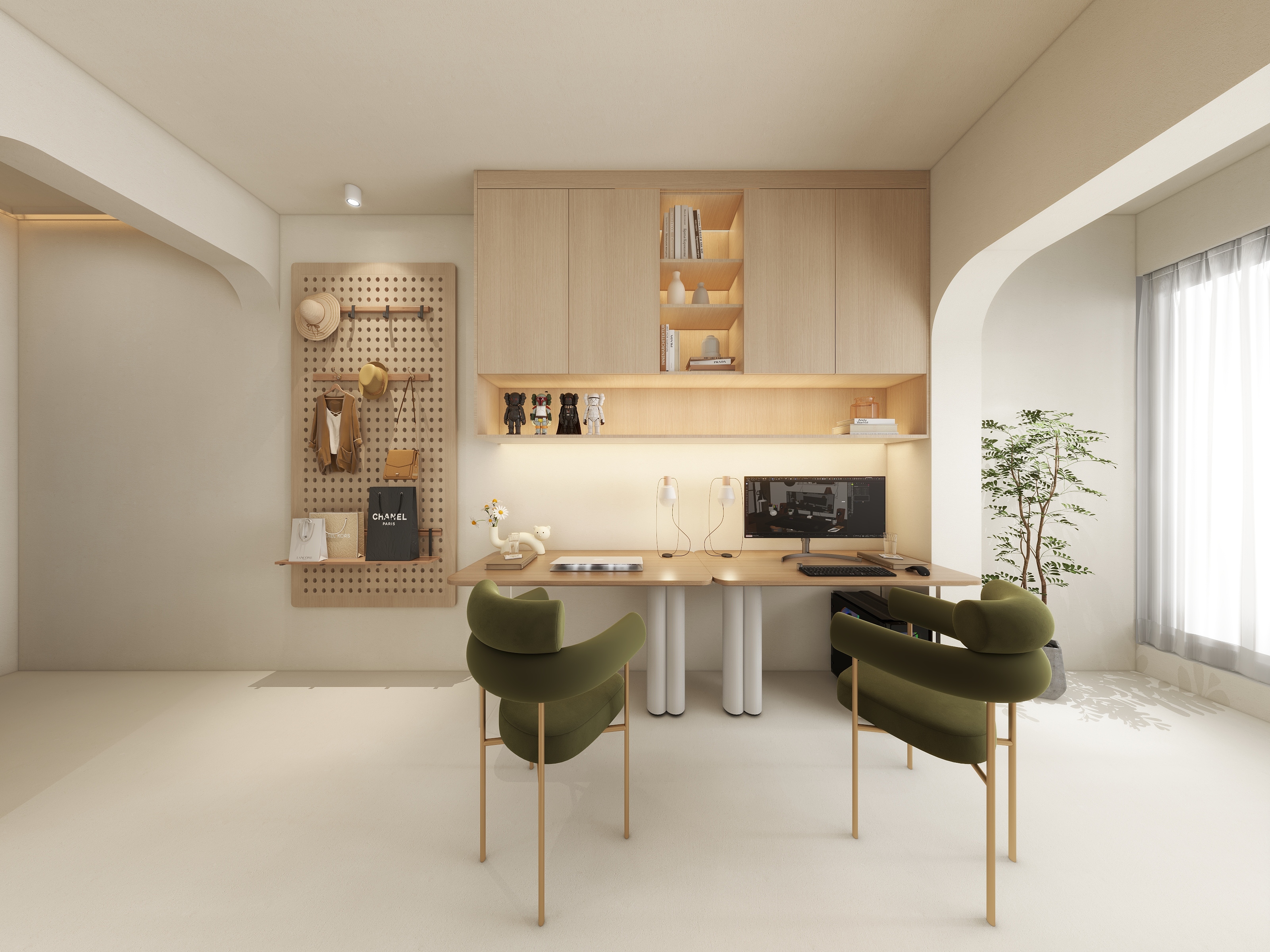 设计屋傻图兔-温总雅居-灯光调整备份-装修设计方案