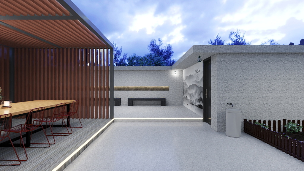 博士设计...-1花园-装修设计方案