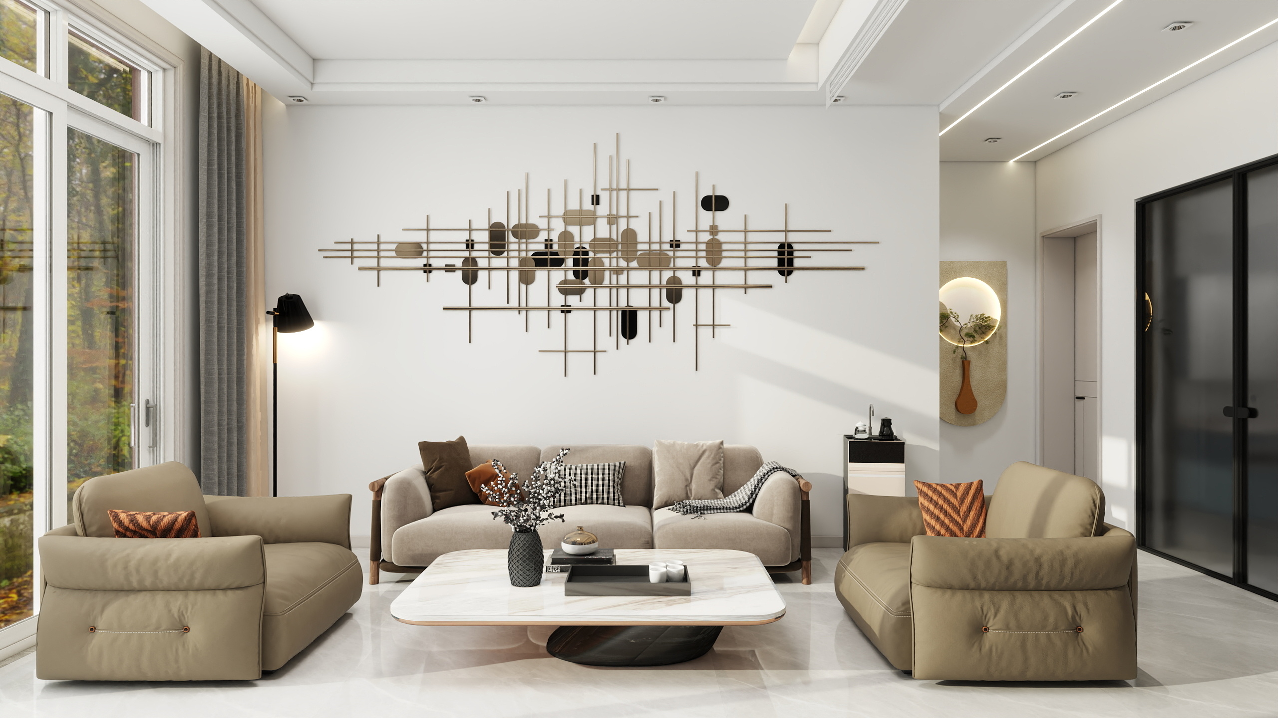 雅庭居全屋定制-自家平房装修效果图