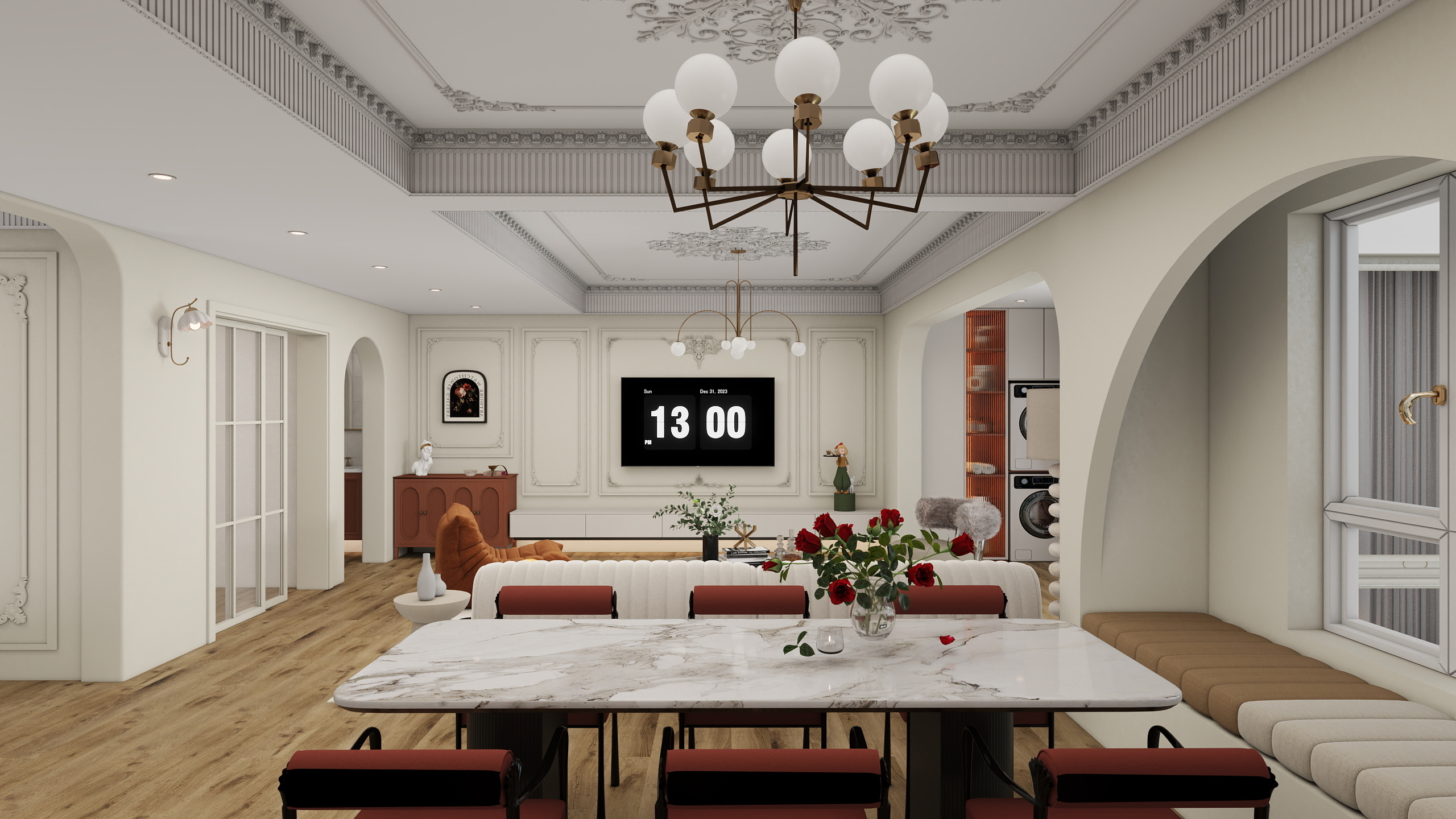 今夜我是小桥-法式风格-装修设计方案