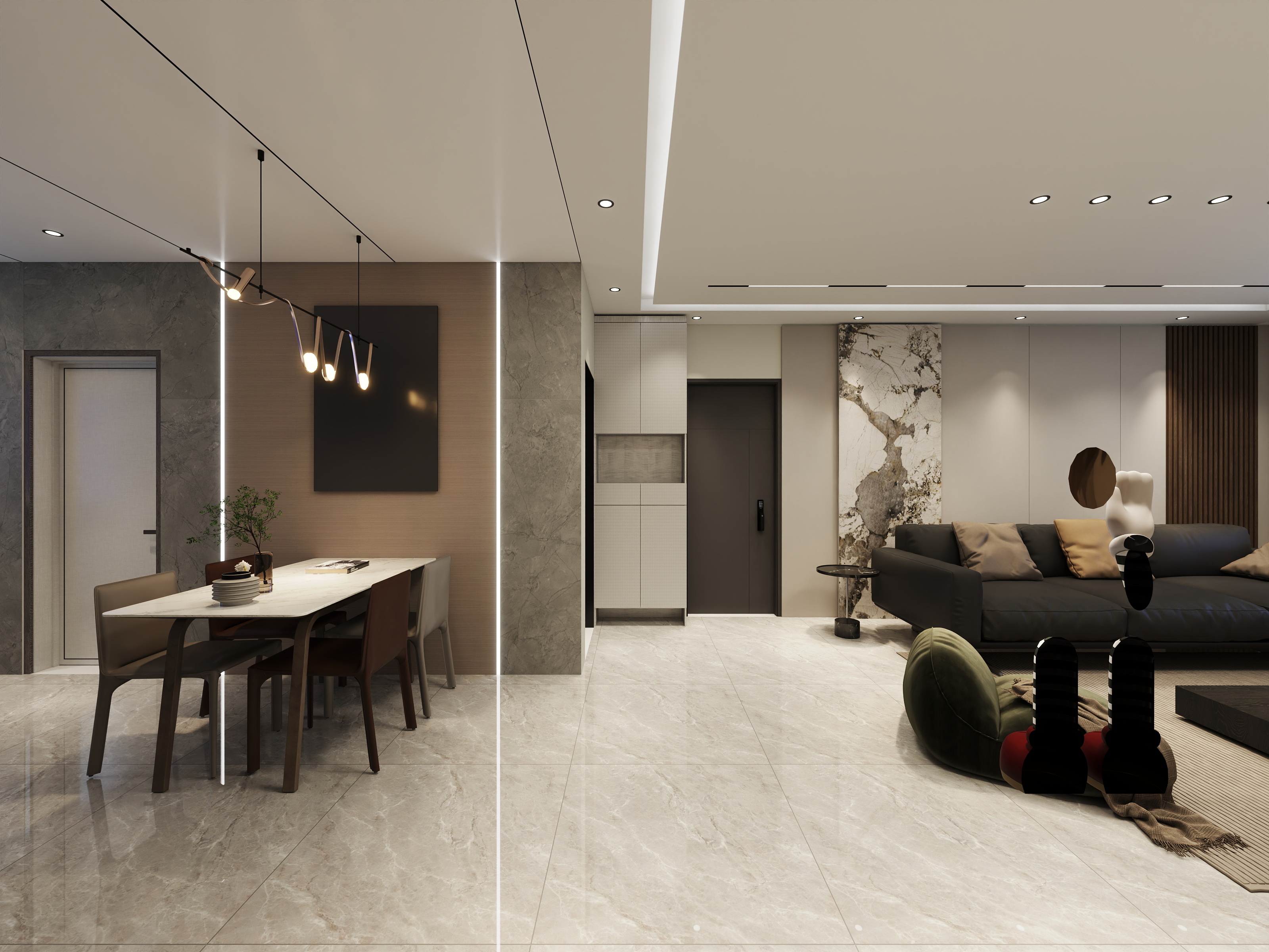 王树东装饰设计工作室-和苑景苑109平-装修设计方案