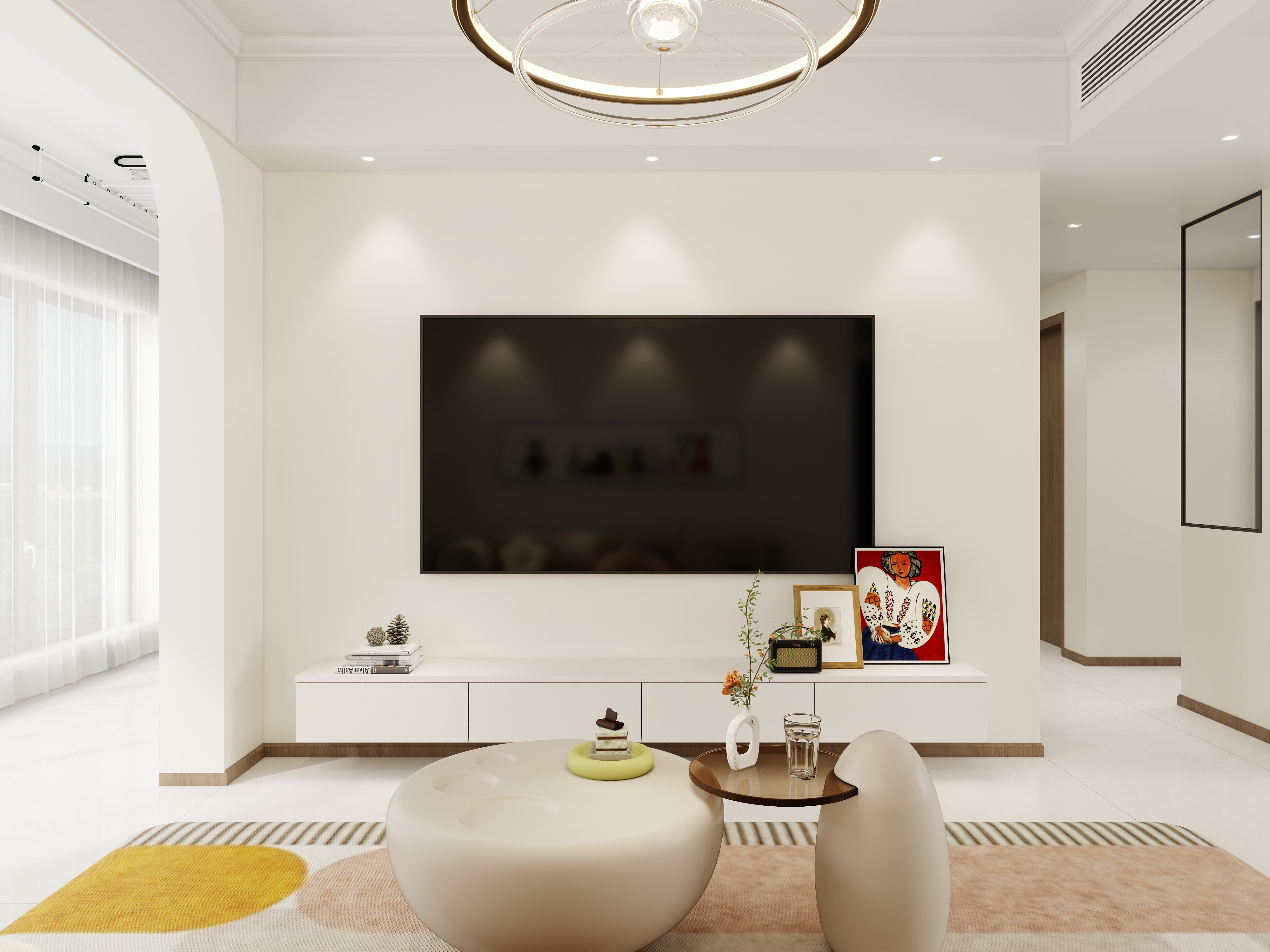 徐景棋-河滨尚品日式104㎡3室装修效果图