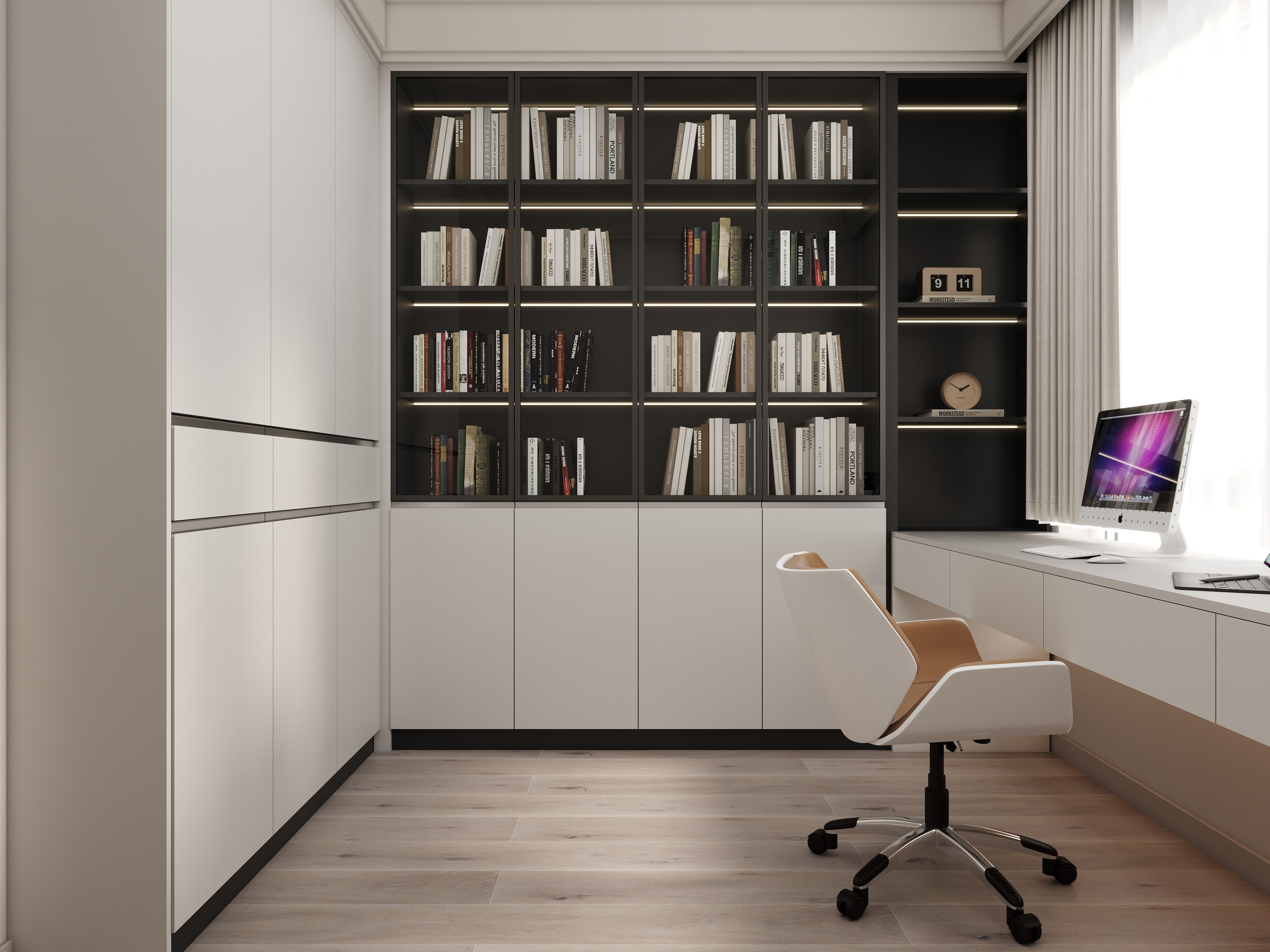 壹诺设计工作室-现代简约装修效果图