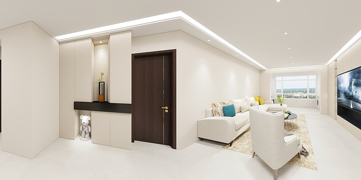 泓朝衣柜-侯马未来城-148-装修设计方案