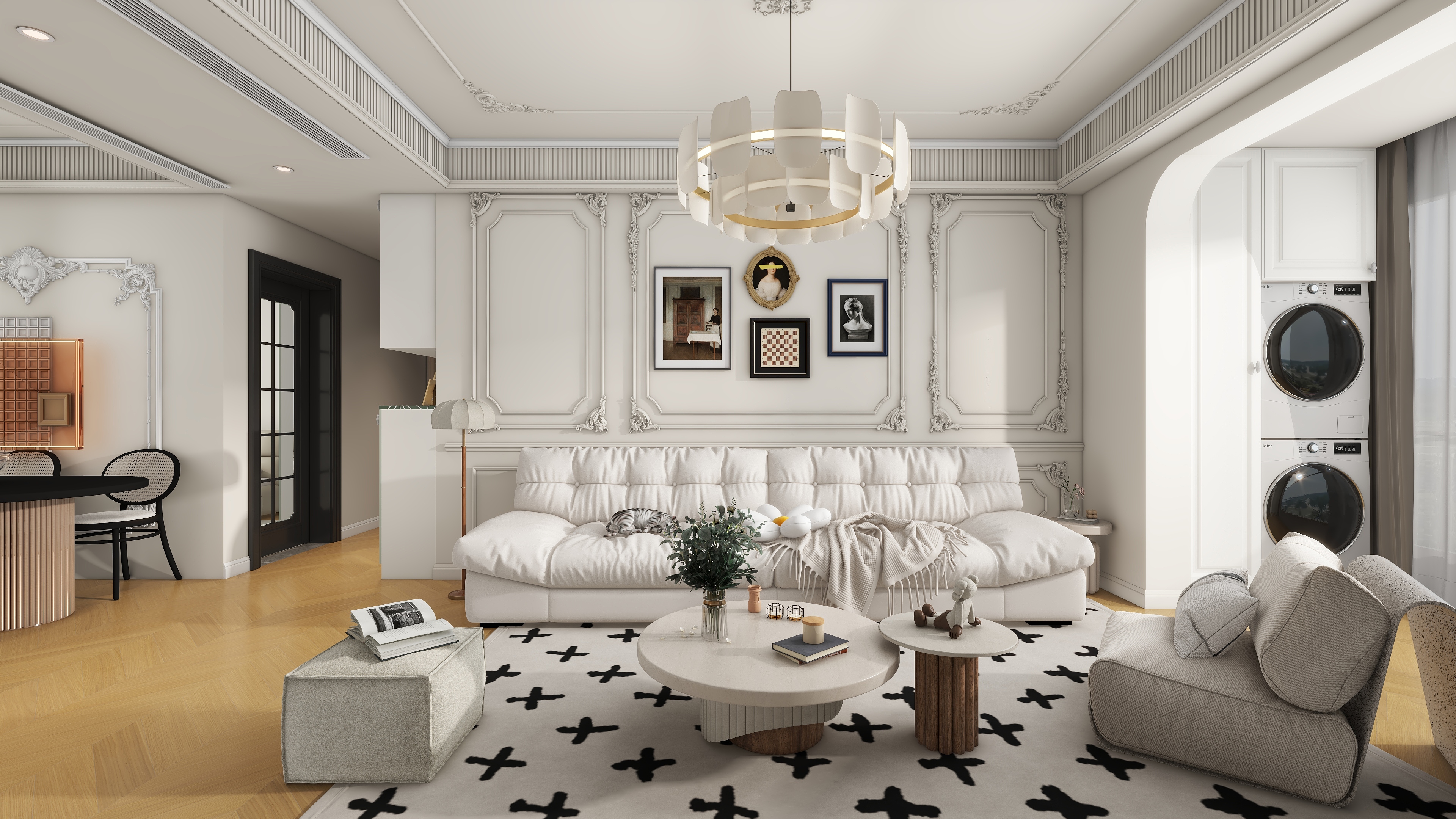 LKH..-法式108㎡3室-装修设计方案