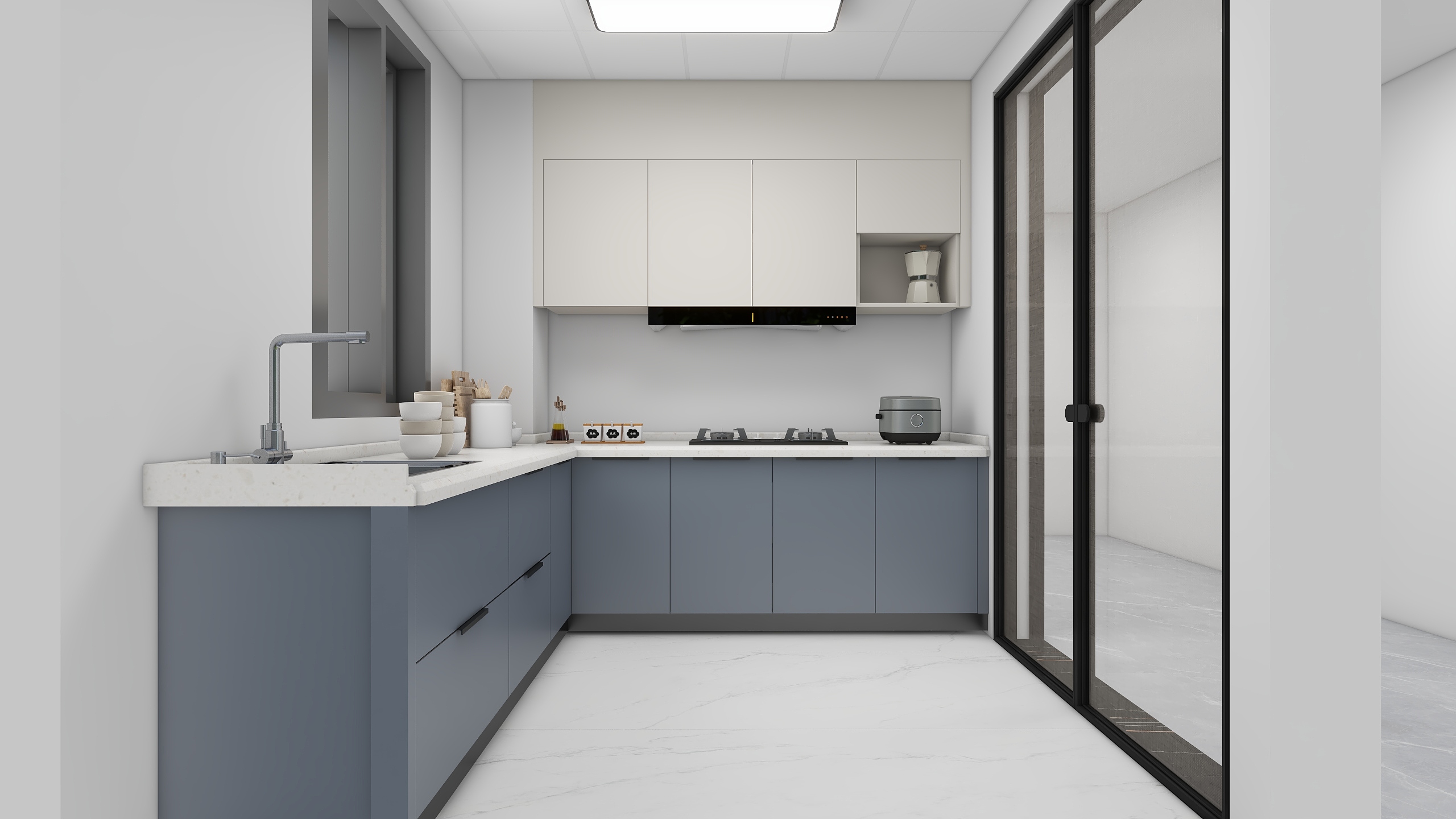 全案设计李辉-凤凰合院大平层302-装修设计方案