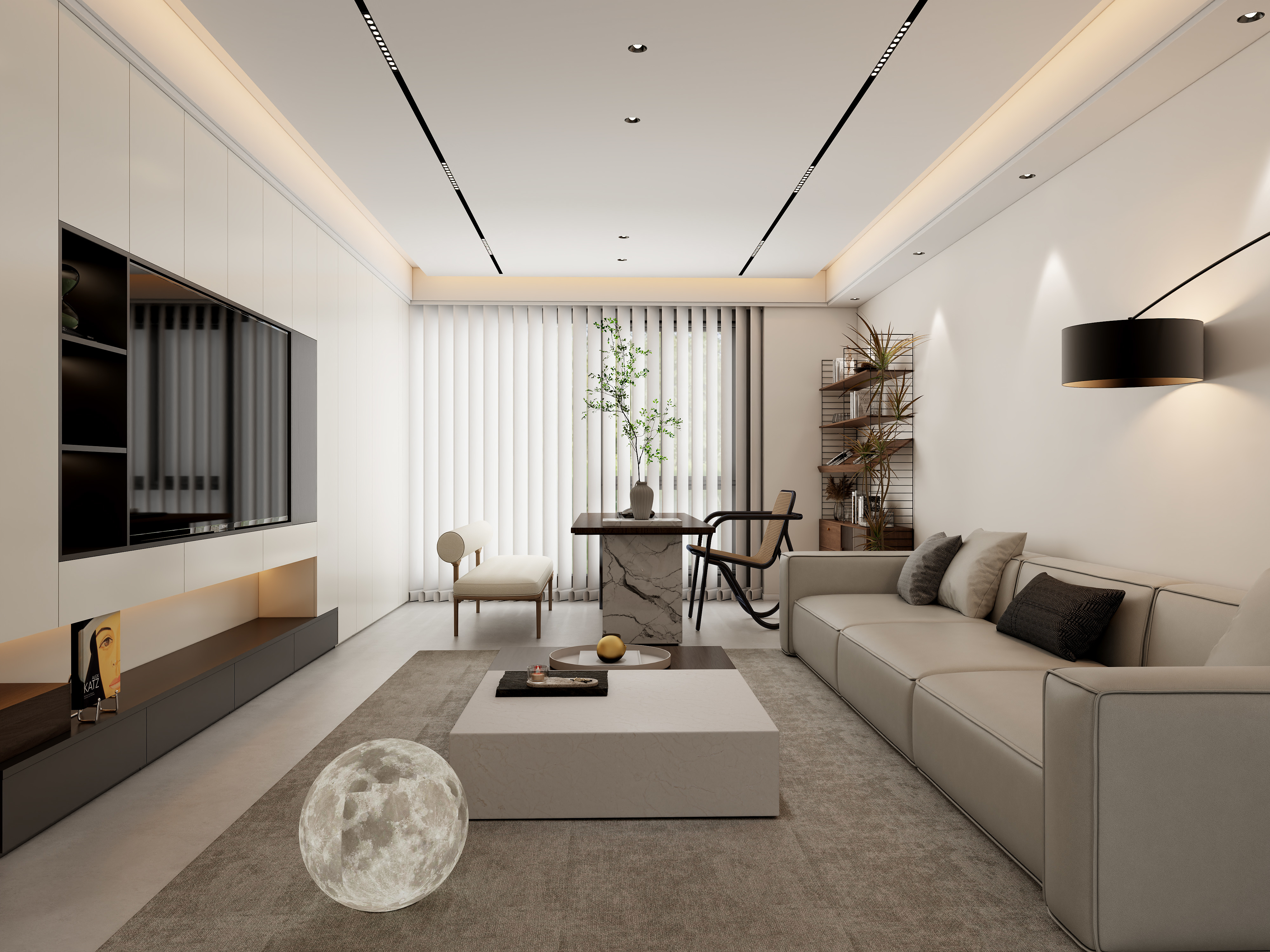 挽苏--未知小区+137㎡+现代风-装修设计方案