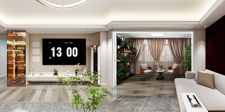 也许@-古丽巴格小区6楼-装修设计方案