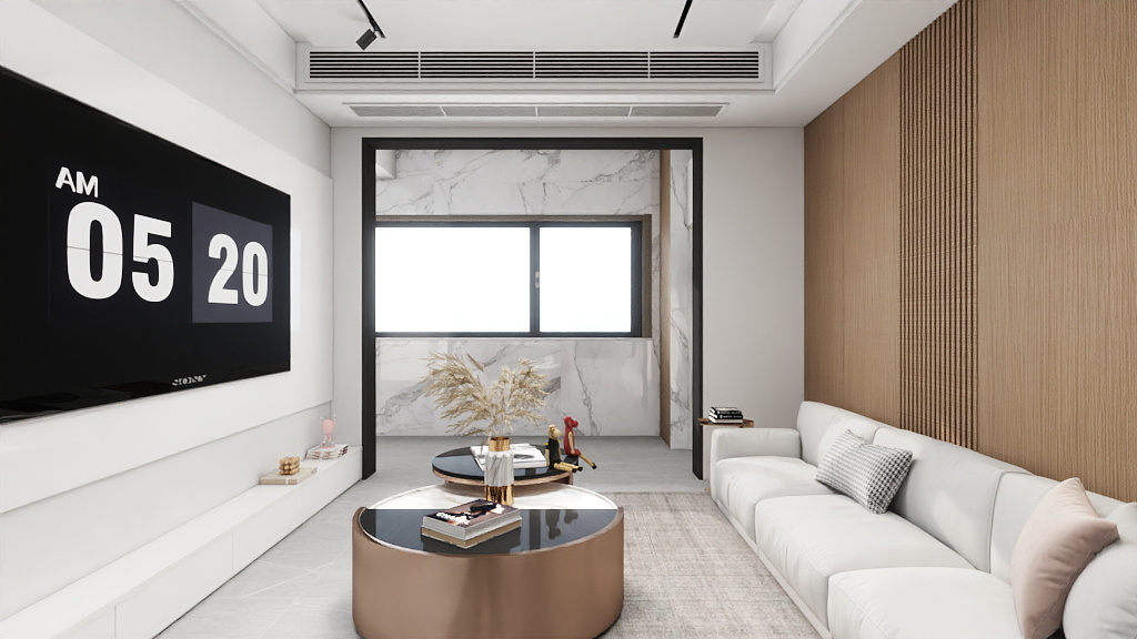 momosYlW-96㎡3室-装修设计方案