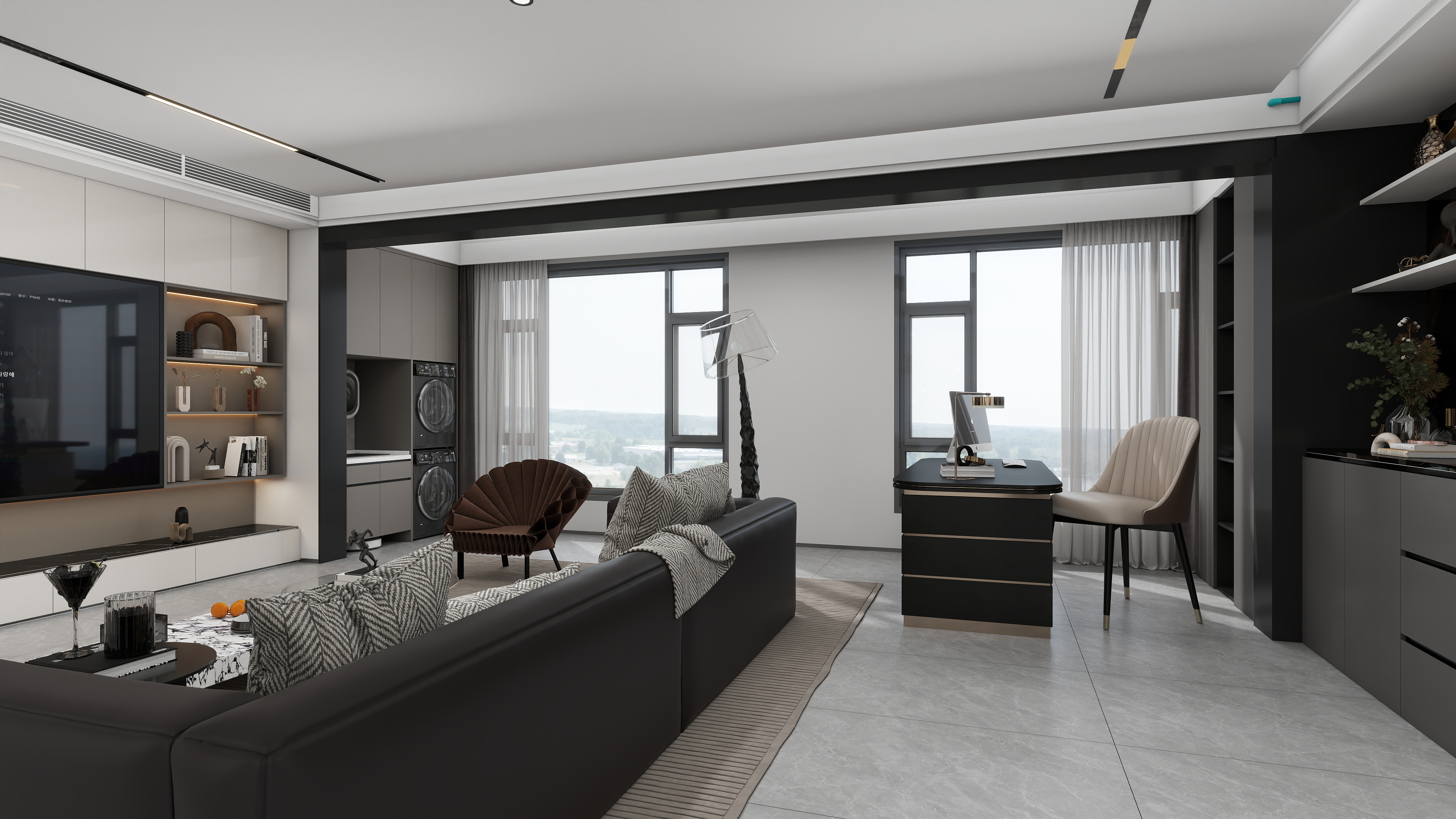 设计师王大瑞1-恭喜，套内92，用时五个月，总花费15.8w，装成了满眼都-装修设计方案