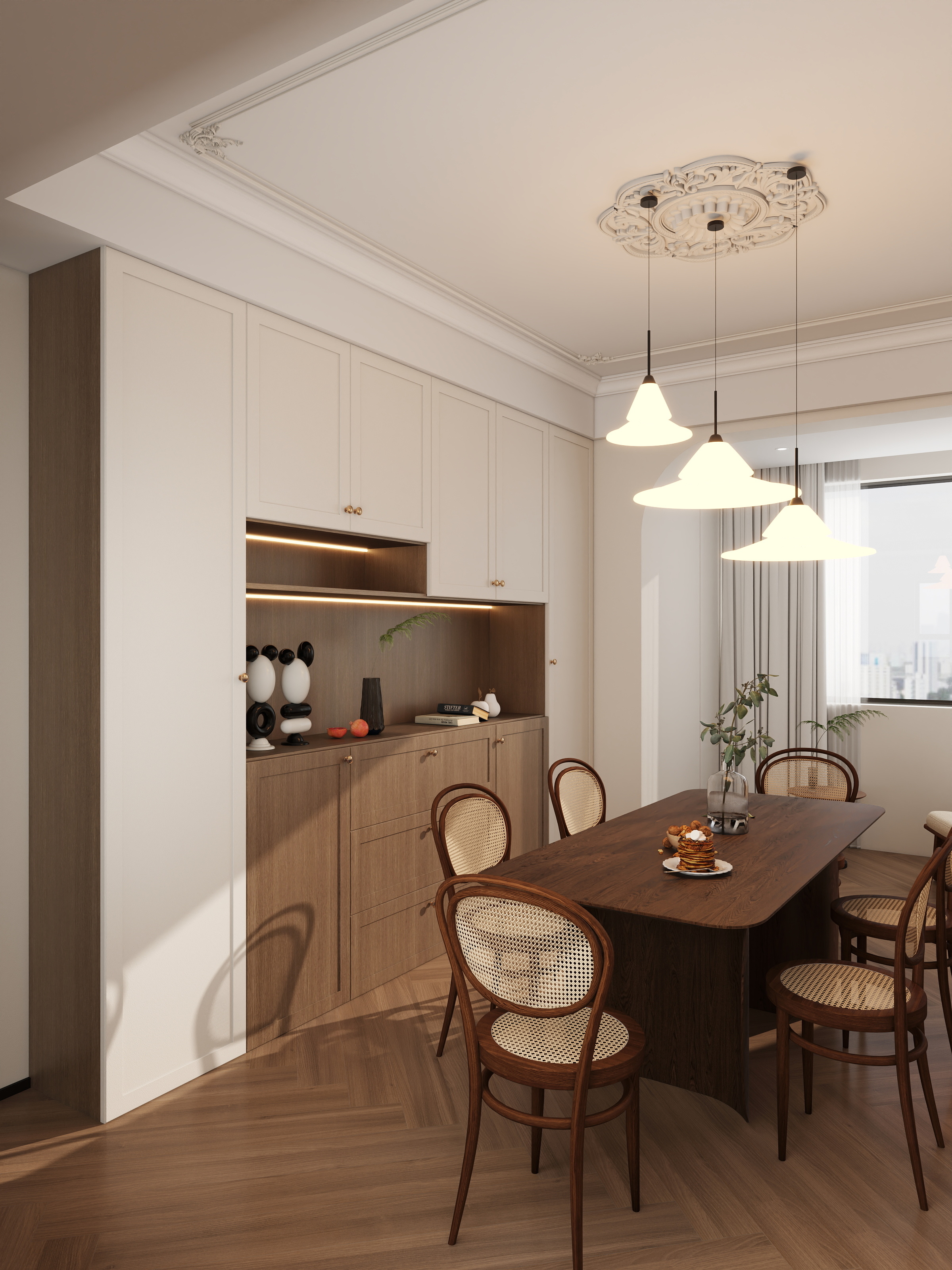 Jerry-空间设计-129㎡2室装修效果图