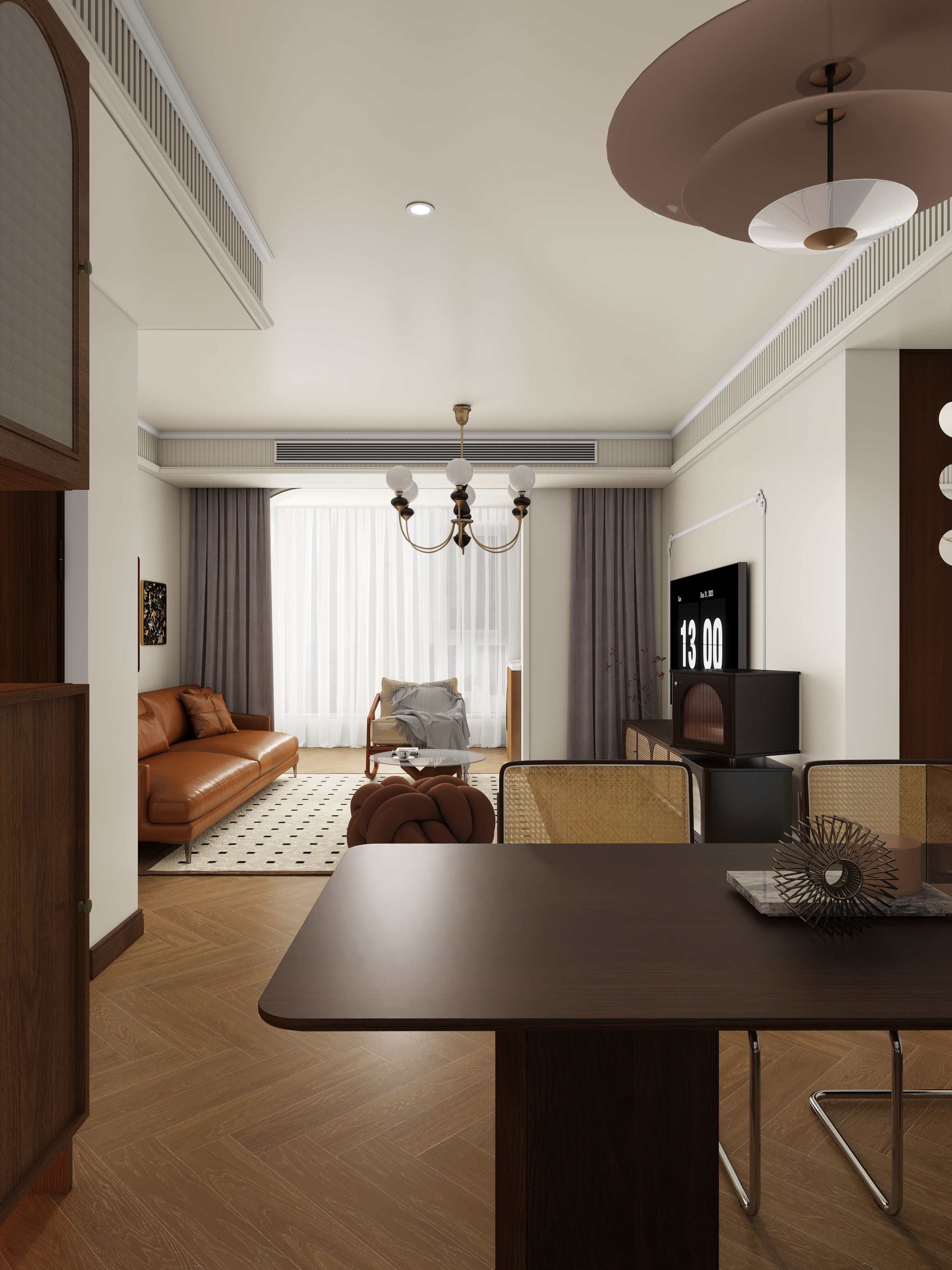 LKH..-中古风119㎡4室-装修设计方案