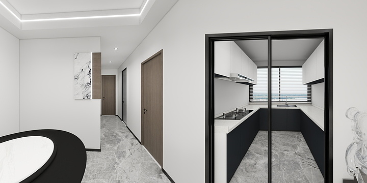 勿松油门子-c户型-装修设计方案