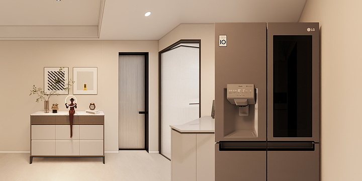 D設計事務所-仙霞路三房124㎡雅居设计-装修设计方案