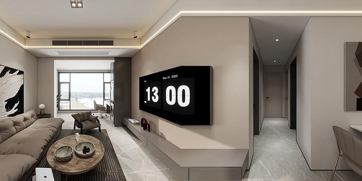 空间设计张黎-悦澜庭8-2303-装修设计方案