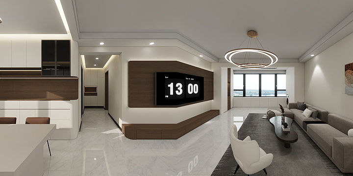 钠兰|兰宇设计-碧桂园   18号楼  143-4-装修设计方案