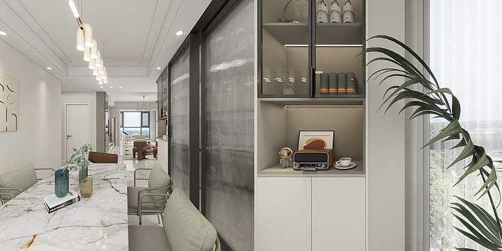 易居空间设计middot-凤凰新城5-1903效果图-装修设计方案