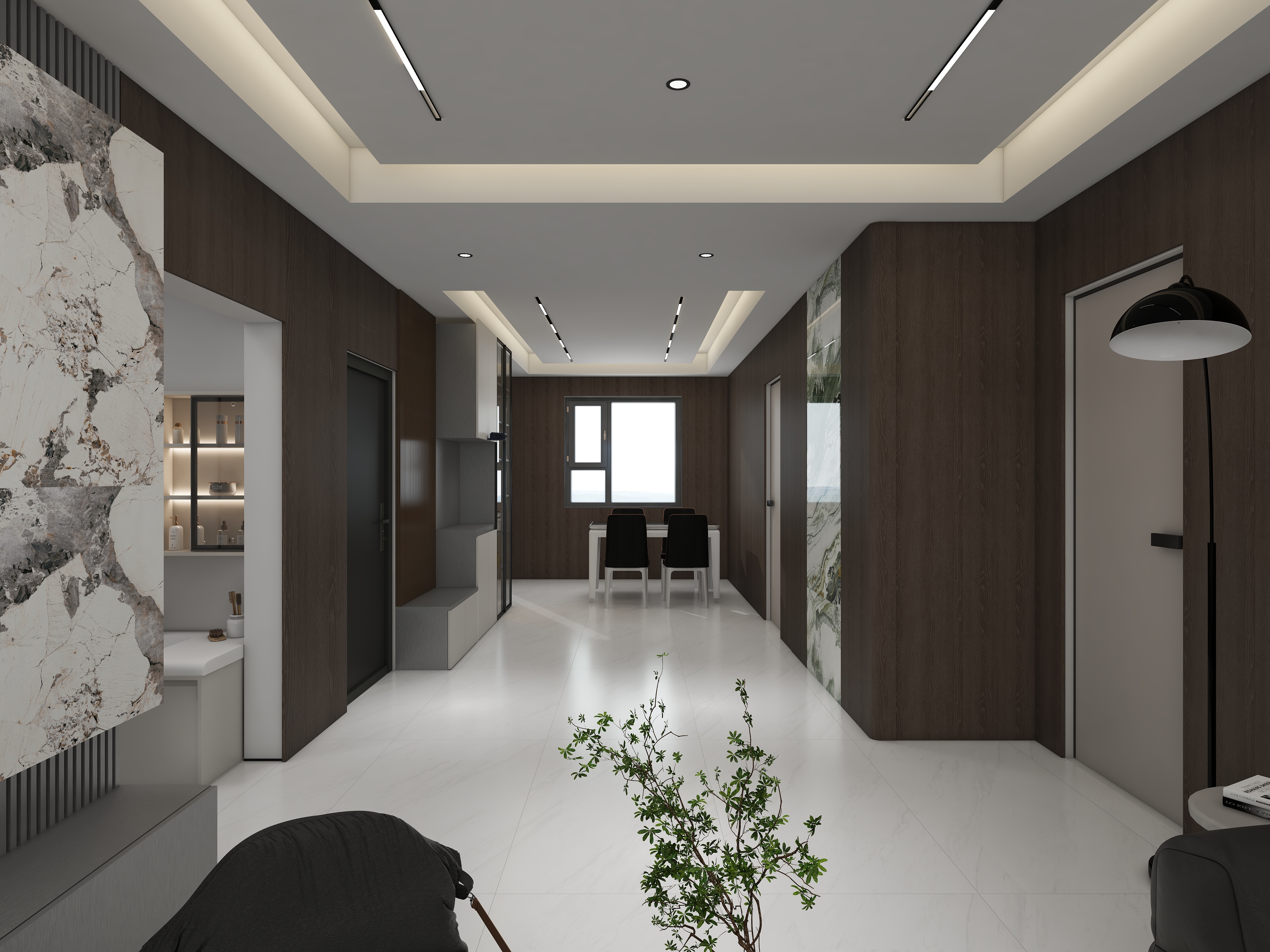 天亮说你好-冠云小区124㎡3室-装修设计方案