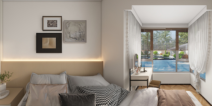 MUMO木墨装饰设计-北投荷院7-203雅居设计方案-装修设计方案