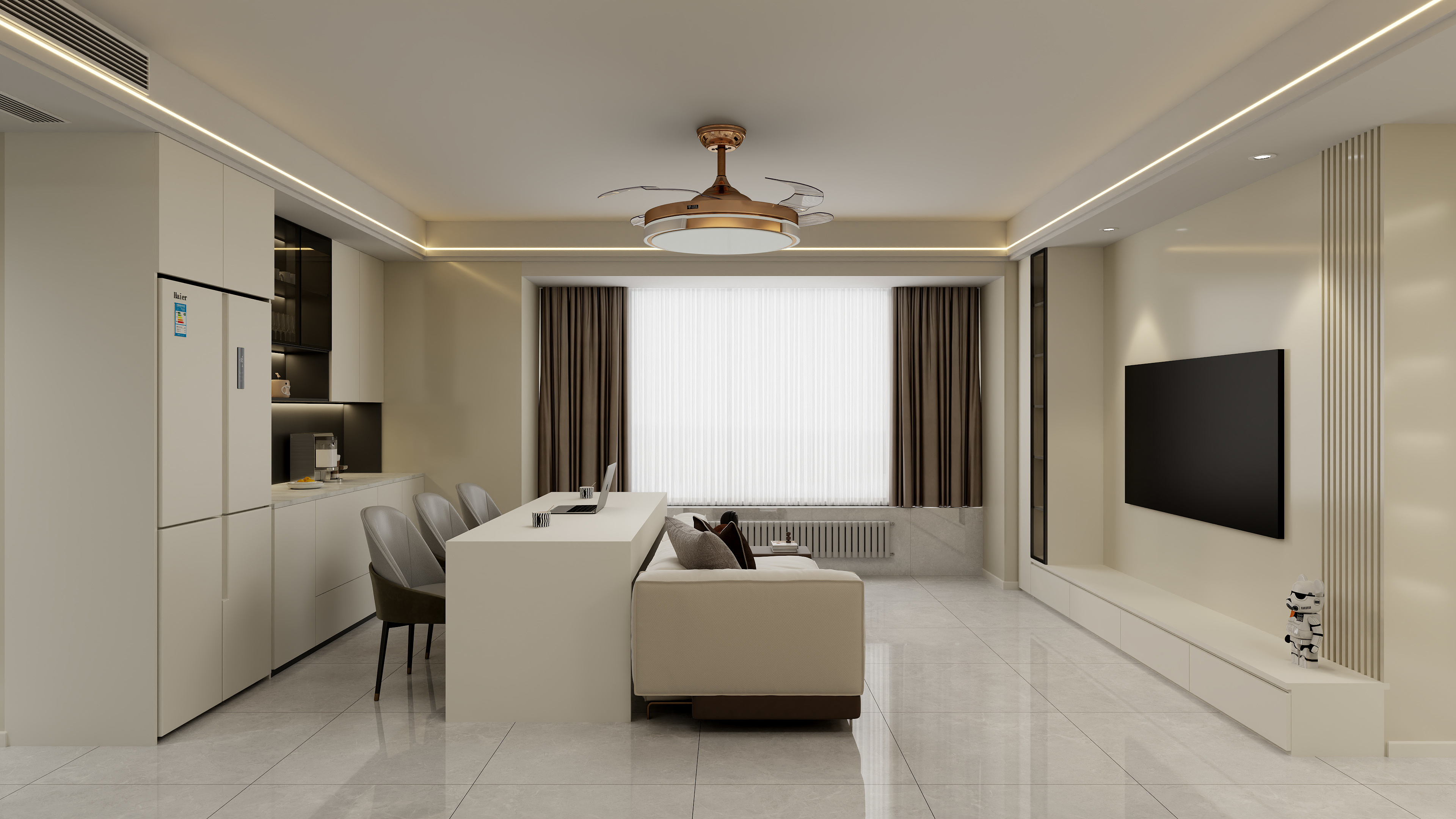 LS设计-刘闪-小区房107㎡-装修设计方案