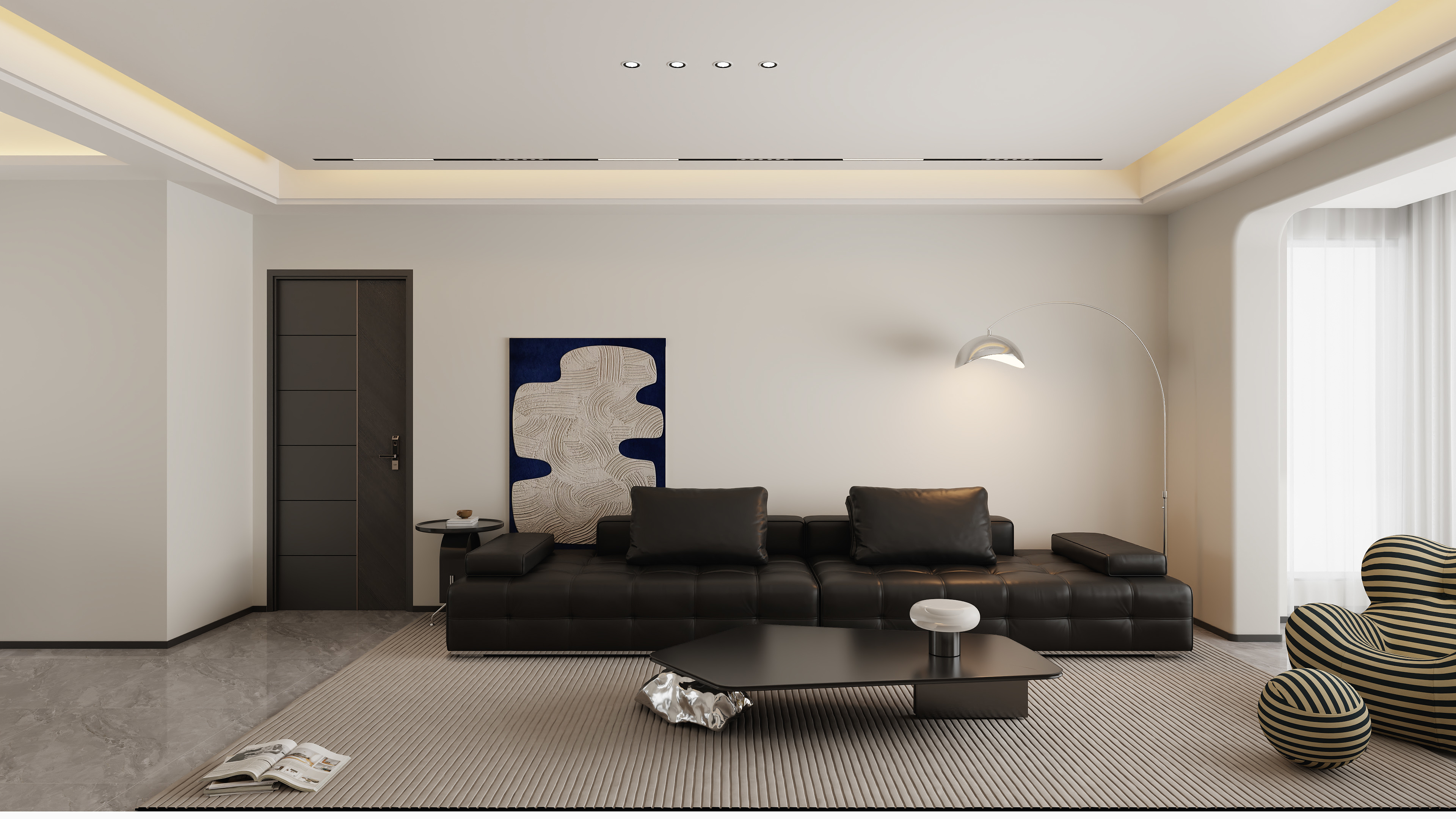 李坚锋nhtL-新徐印象129㎡-装修设计方案