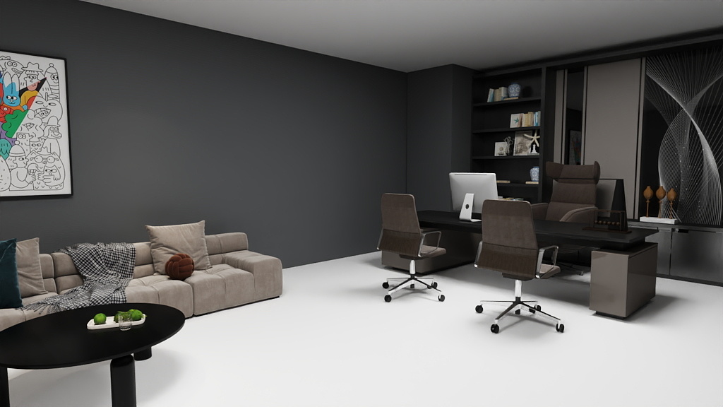 正合装饰.-刘小姐办公室装修-副本-装修设计方案