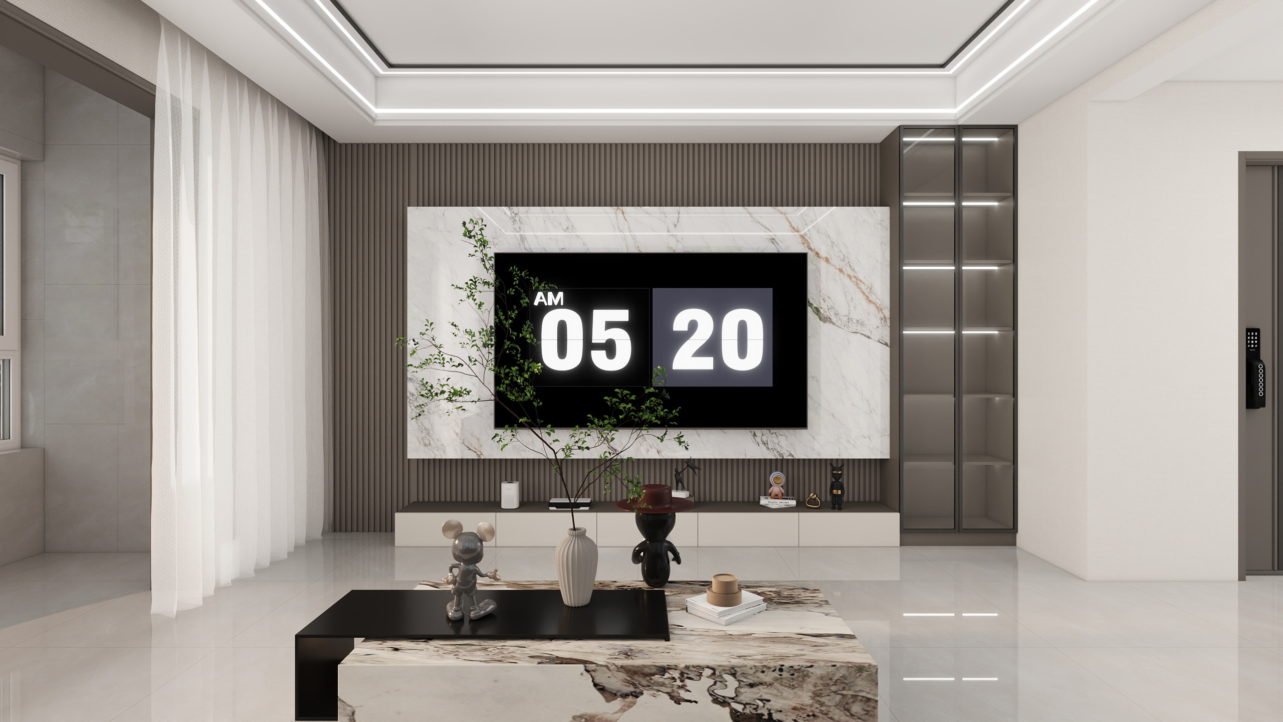 仁豪装饰设计工作室-新城佳园A157-轻奢-装修设计方案