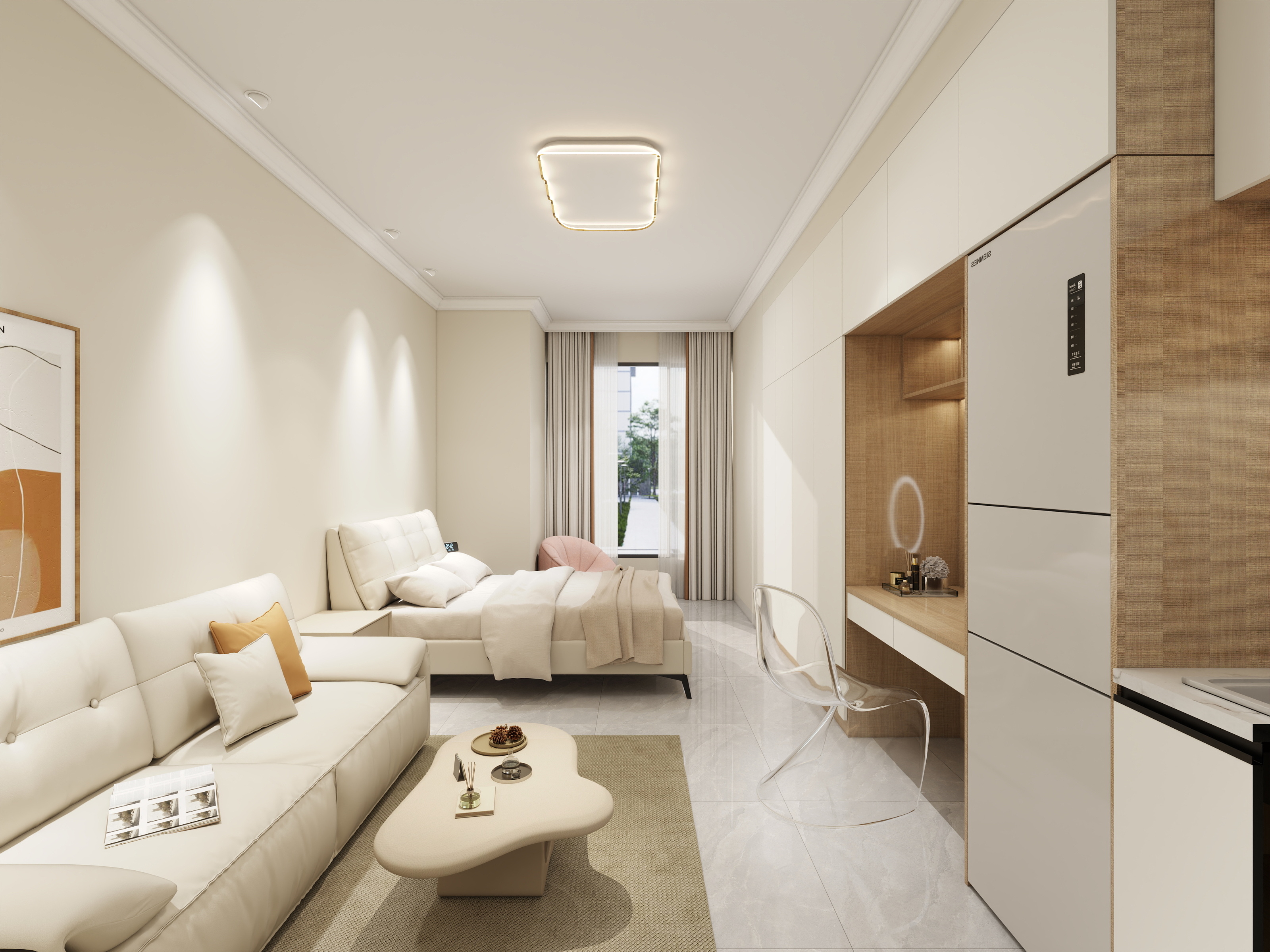 太阳当空照赵-现代简约装修效果图