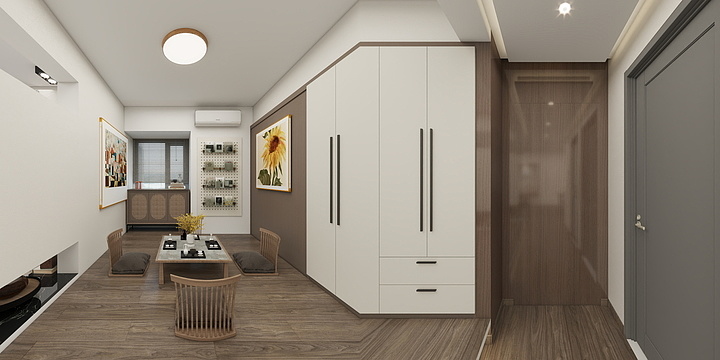 执念VFQE-尚东新天地叶生雅居初稿-装修设计方案