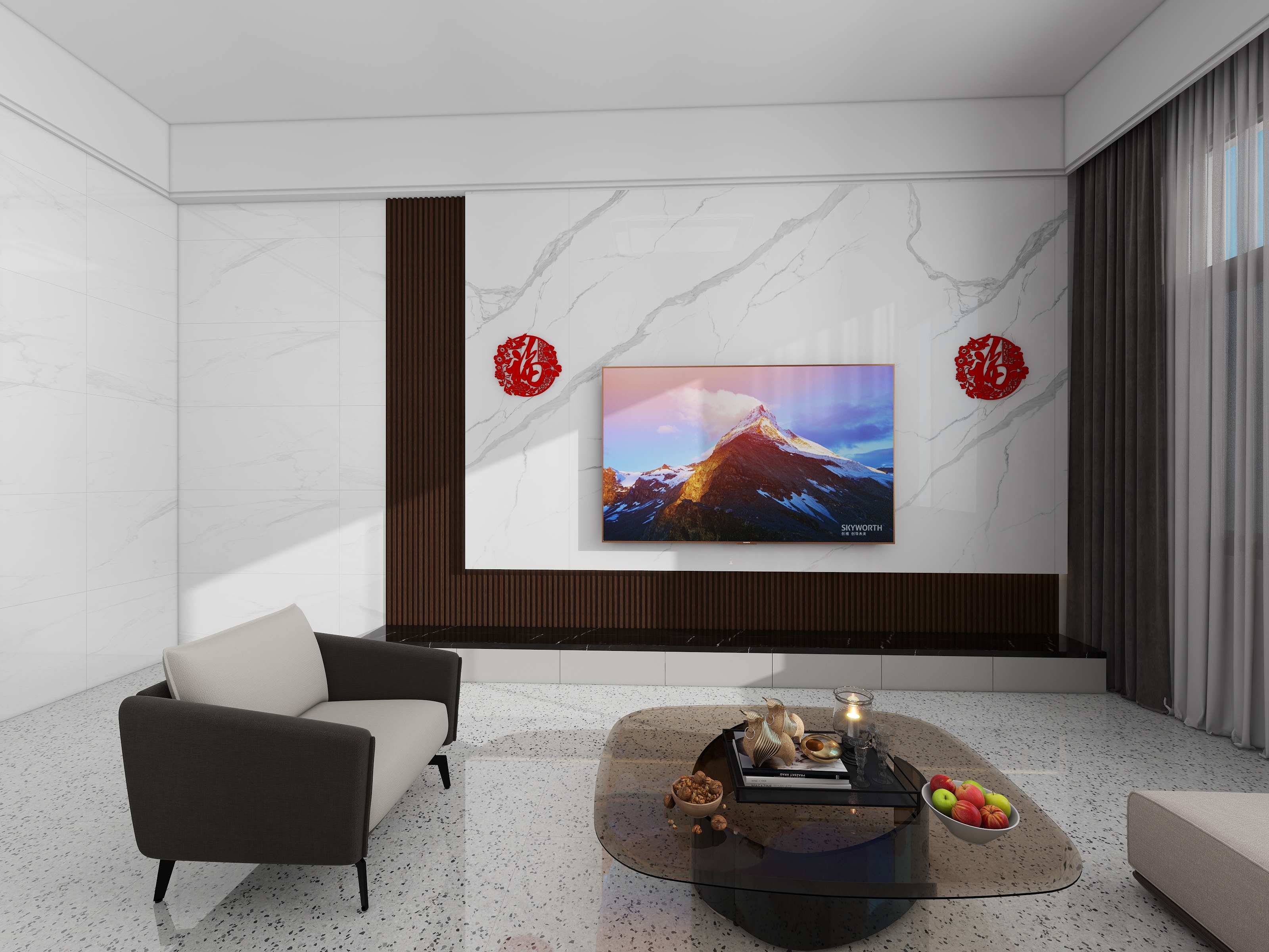 格莱斯刘晓阳-又兰别墅-装修设计方案