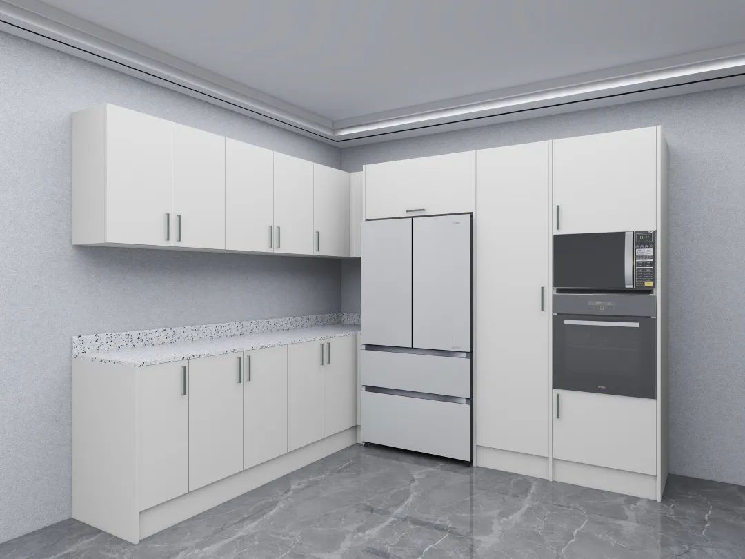 katpal33的装修设计方案:I designed a kitchen yesterday to my client.