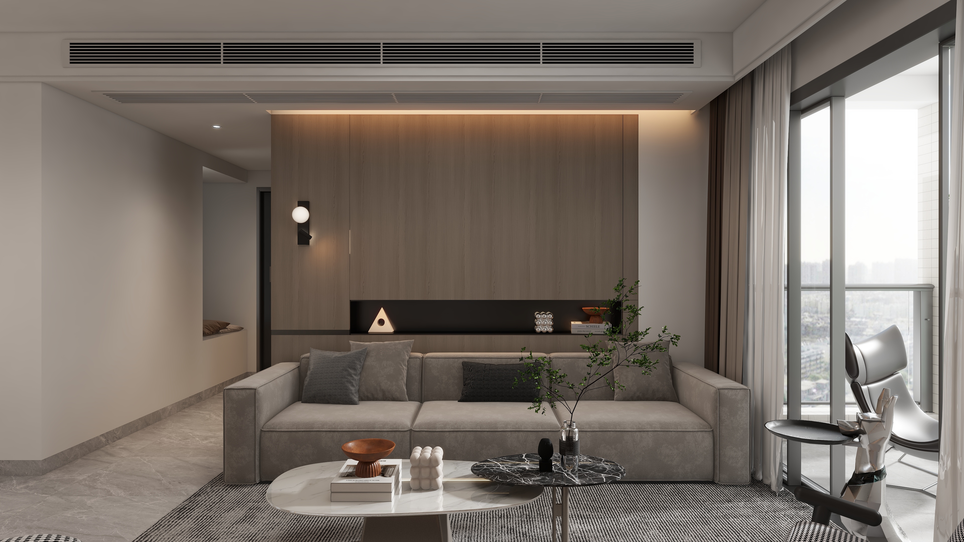 YZXDesign-112m²壹城中心——现代风格-装修设计方案