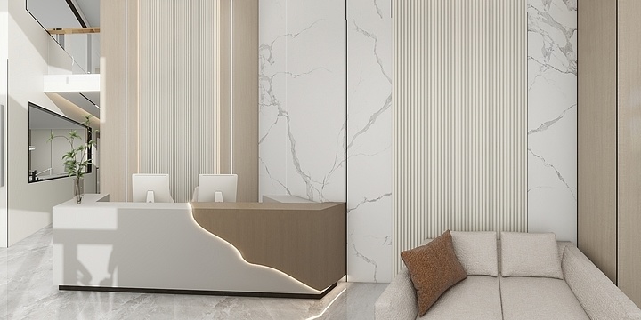 青雉效果图表现-口腔科-装修设计方案