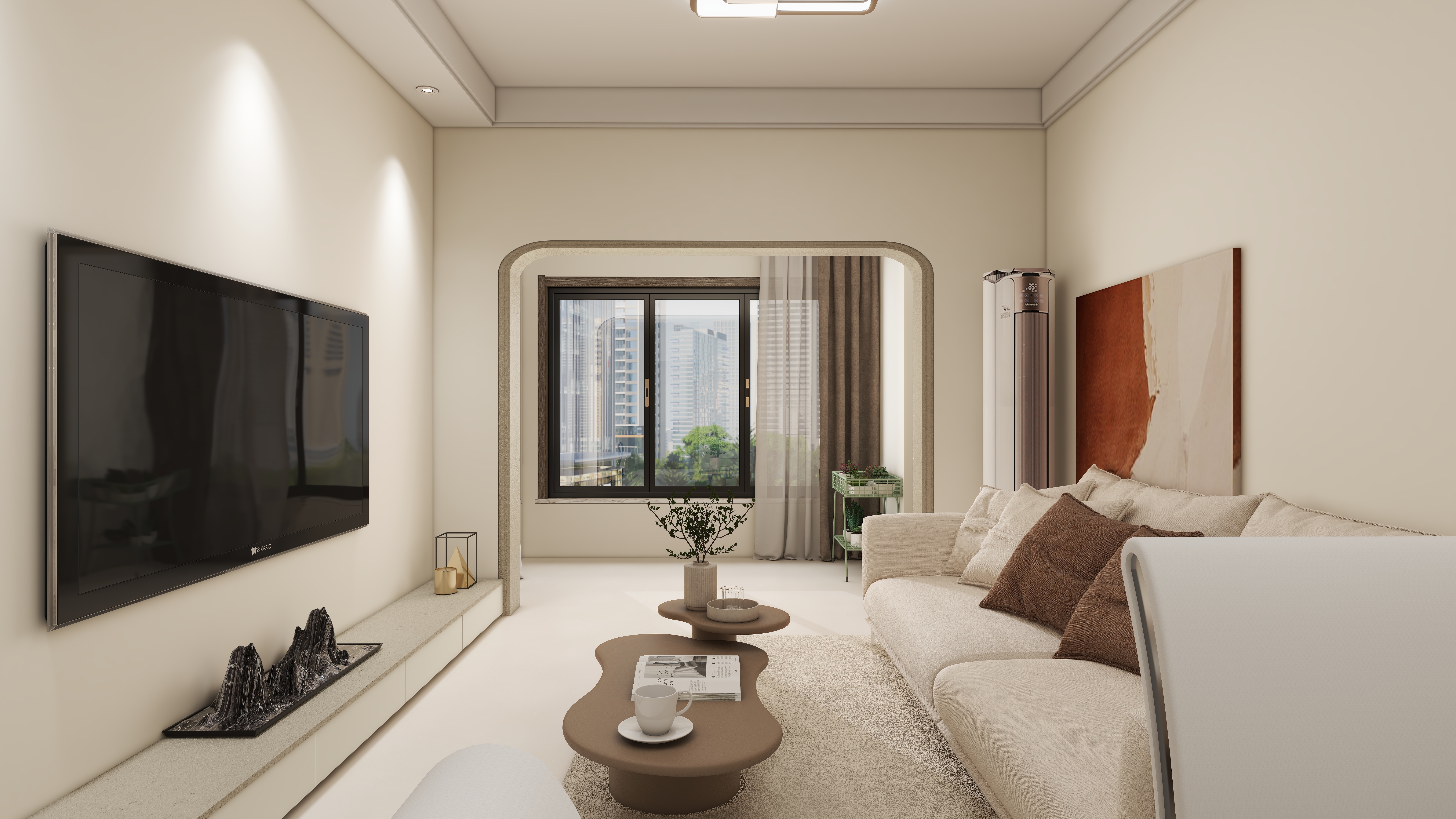 Koolux017-81㎡2室-装修设计方案