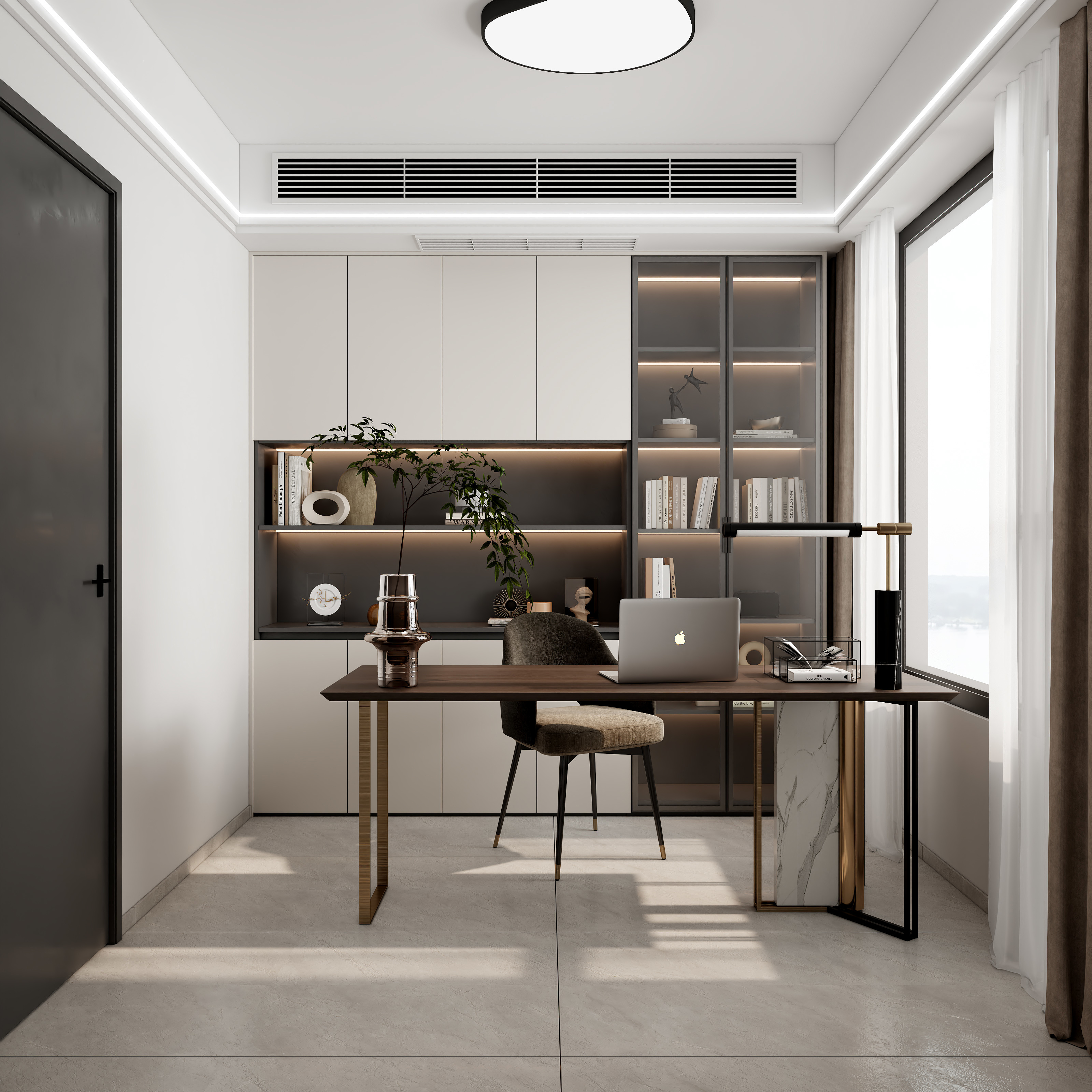 沐光|知行视觉设计工作室-阿东-联发-现代简约装修效果图