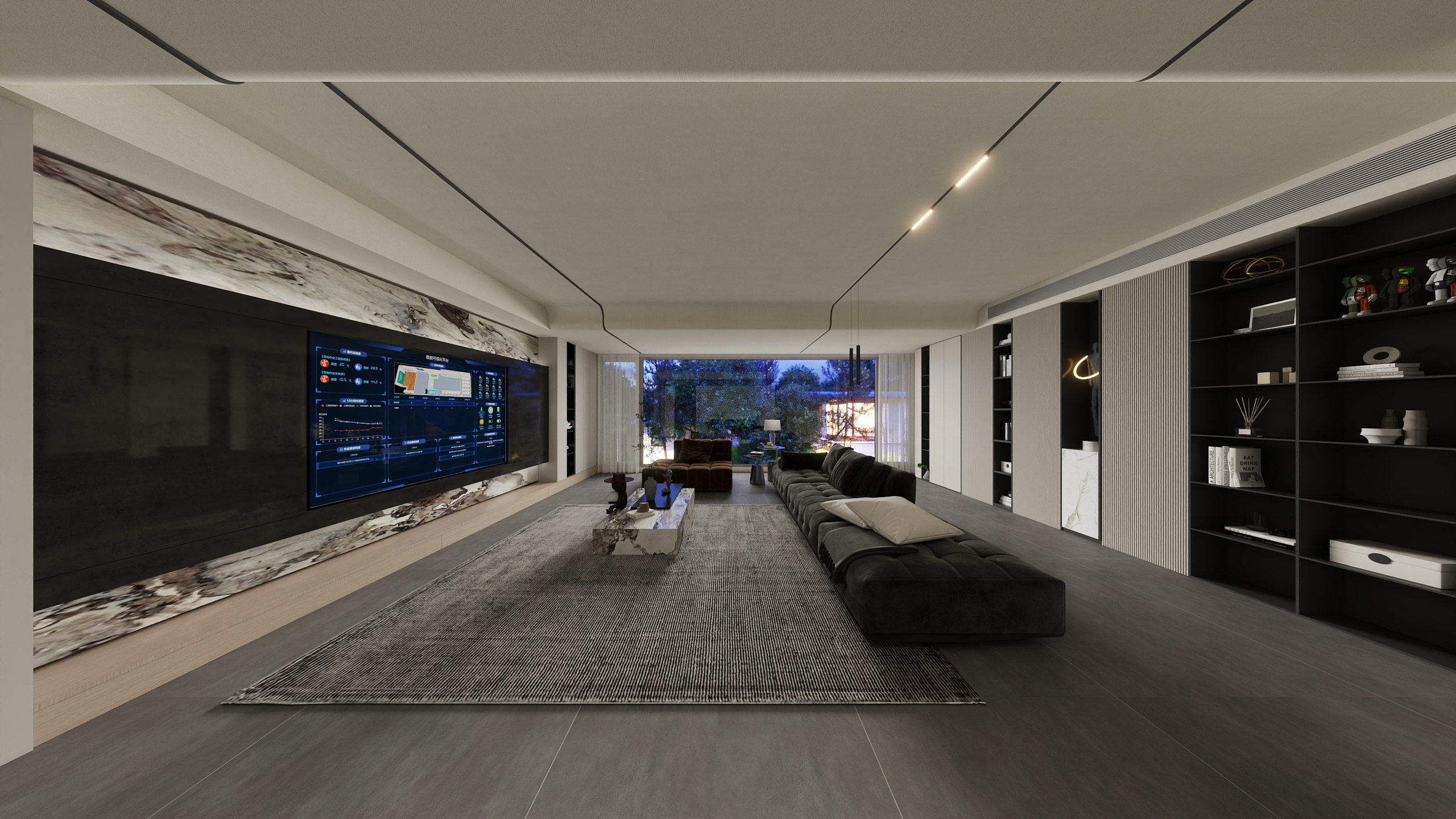 韵和居-御景天下113㎡2室-装修设计方案