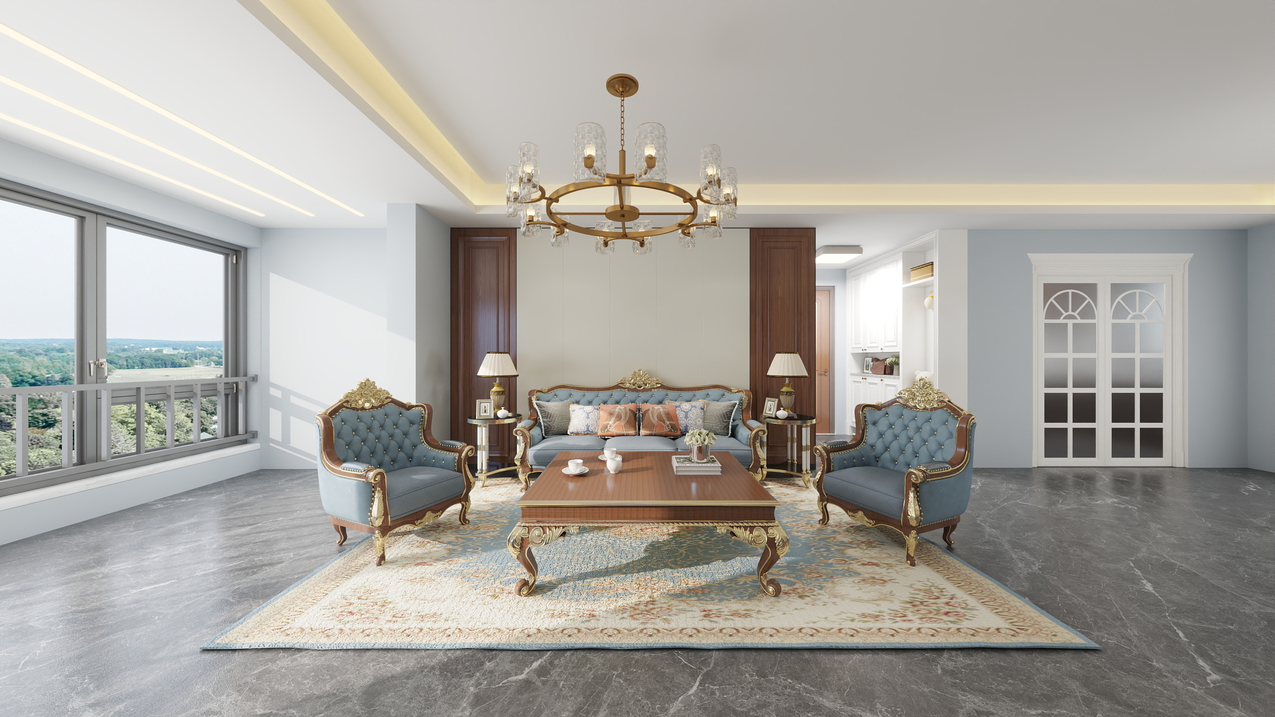 chen心陈yi-漳浦碧桂园121㎡3室-装修设计方案