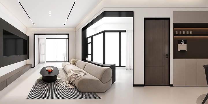 张逸茏-万为融信玺园杜先生雅居-装修设计方案